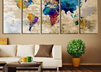 Scopri 20 design fantastici della stanza con la mappa