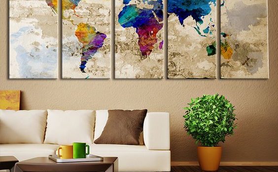 Scopri 20 design fantastici della stanza con la mappa