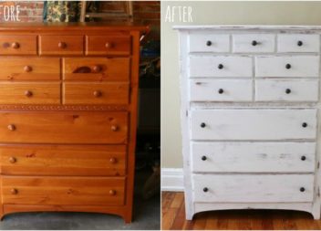 Cassettone in stile shabby-chic. Master-class