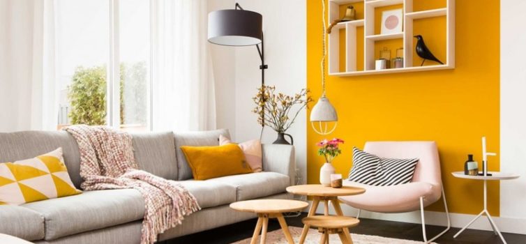 Colore senape per il tuo interno. Idee. Foto. Ispirazione