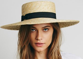 Cappelli di paglia di moda. 10 foto