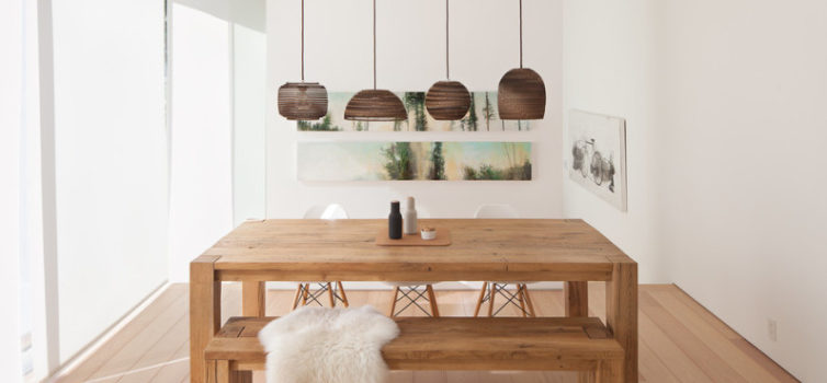 Lampade a sospensione nell'interno. 25 idee