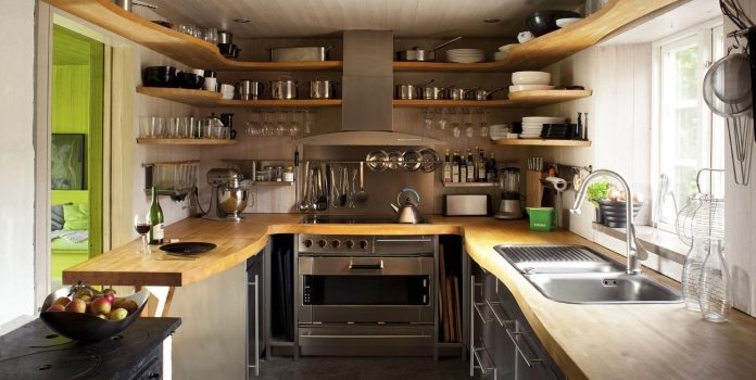 L'interno della cucina piccola. 35 idee