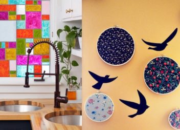 45 modi per decorare il muro nell'appartamento