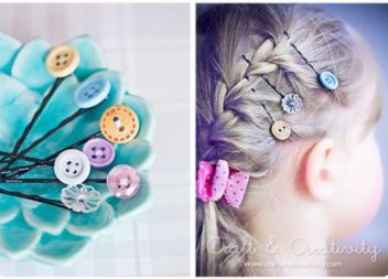 Decorazione forcine per capelli: 10 master-class
