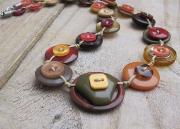 Decorazioni con bottoni fatte a mano: 20 idee