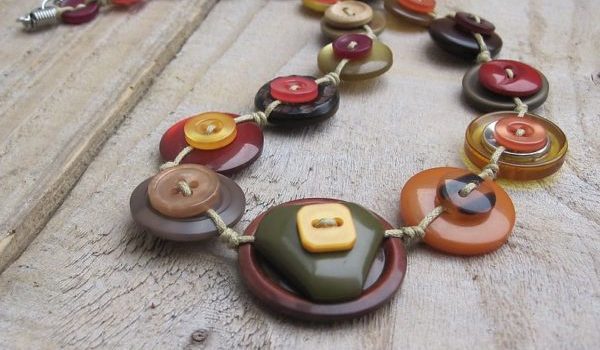 Decorazioni con bottoni fatte a mano: 20 idee