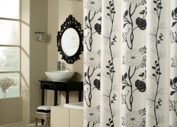 Tende doccia creative per il bagno