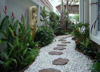 Sentieri in giardino con le proprie mani