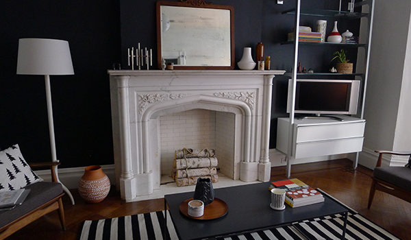 Decorazione/imitazione di caminetto fatto a mano: 20 foto-idee