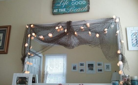 Decorazione in stile marino: 20 idee su utilizzo reti da pesca