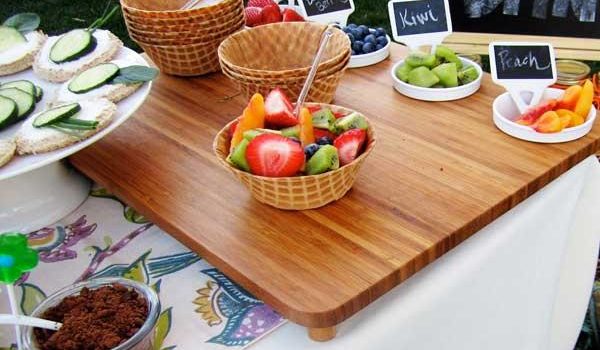 Idee su festa con frutta
