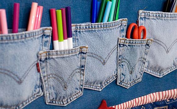 20 modi per trasformare i vecchi jeans in cose straordinarie