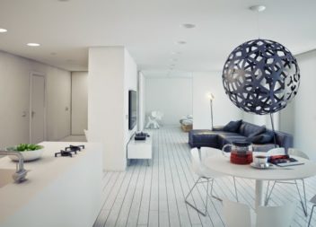 Decorazione in stile minimal