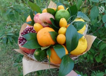 Idee su fiori di frutta: master-class