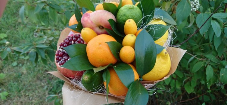 Idee su fiori di frutta: master-class