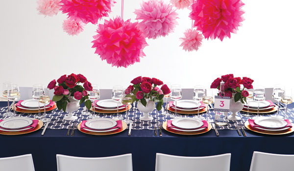 24 idee su decorazioni di festa rosa