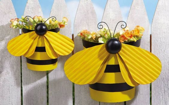 Idee su vasi di fiori decorati: 24 idee fantastiche