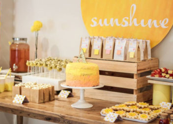 Compleanno per bambini in stile "Sole": decorazione e dettagli
