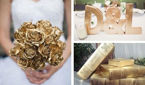 25 idee su vernice dorata per decorazioni