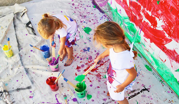 21 idee su creazione con bambini: dipinto originale