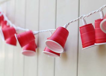 16 idee su decorazione della ghirlanda di luce