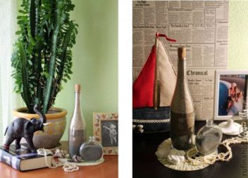 Idea sulla bottiglia dei ricordi: master-class