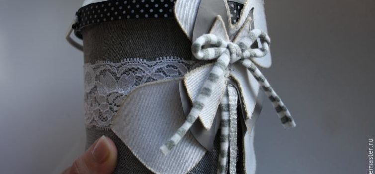 Cesto per piccole cose fatto di plastica: master-class