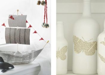 17 idee su decorazione con le riviste