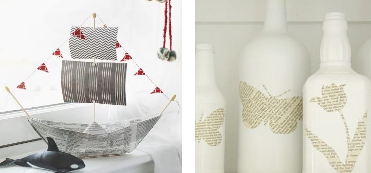 17 idee su decorazione con le riviste