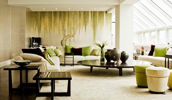 Ispirazione con colore: verde oliva per interni