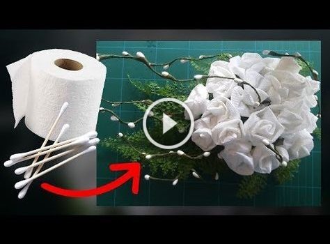 Fiori di carta igienica con le vostre mani: video-lezione
