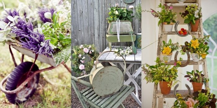 20 idee per ispirazione in stile vintage nel giardino