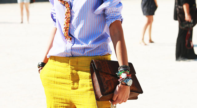 Camicia attraente di perle: master-class