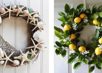 21 foto idee su corone estive di fiori