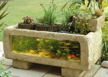 14 foto-idee su acquario nel giardino