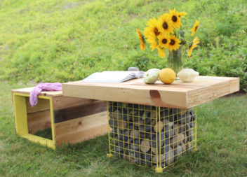10 idee su progettazione del vostro giardino con gabbioni