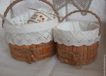 Trasformiamo il secchio di plastica in un cestino per piccoli dettagli: master-class