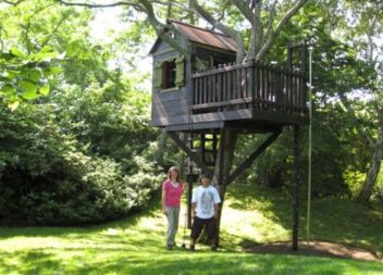 16 idee per bambini su casetta sull'albero