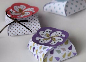 Scatole di carta fai da te!Esempi