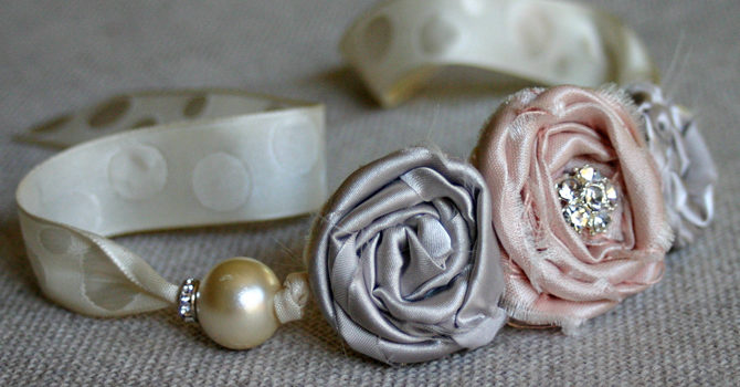 Bracciale in raso fatto a mano: master-class