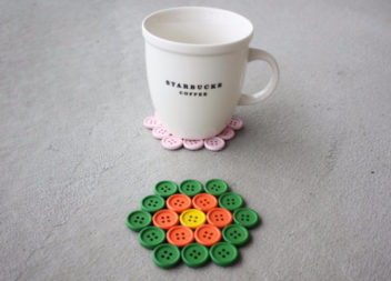 Decorazione con i bottoni: 15 idee