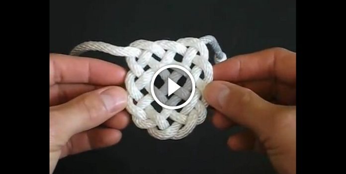 Nodo celtico di fortuna. Video!