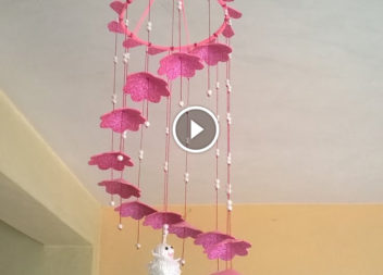 Decorazione della lampada. Video