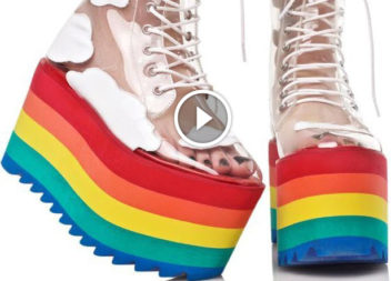 Aggiorniamo le vecchie scarpe. Video!