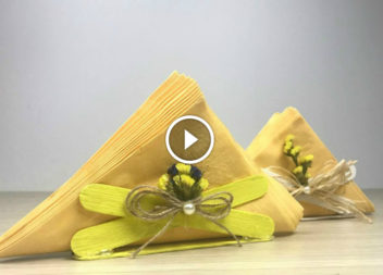 Portatovagliolo fai da te! Video-lezione