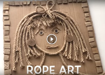 Arte sulle corde con le vostre mani!