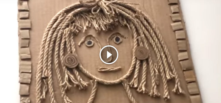 Arte sulle corde con le vostre mani!