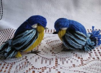 Uccelli di filati. Master class