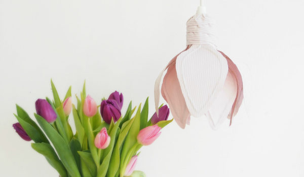 Lampadario a fiore